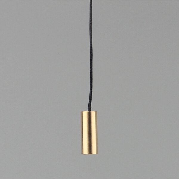 Zugschnur 220 mm mit Messing-Anhänger 8x20 mm – roh – für Lampen mit Zugschalter