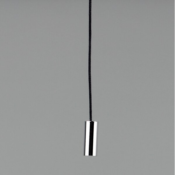 Zugschnur 220 mm mit Messing-Anhänger verchromt 8x20 mm – für Lampen mit Zugschalter