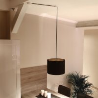 Lampen Distanz-Aufhänger „Affenschaukel“ – Weiß 30x25 mm, Kunststoff, Umlenkung von Kabeln