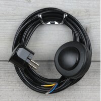 PVC-Anschlussleitung Schwarz 3-adrig – mit...