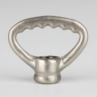 Zahnringnippel Messing nickel-matt M10x1 Innengewinde...