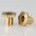 Sechskant-Trompeten-Nippel M8x1x8 – Messing 12x10 mm, mit Verdrehschutz