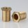 Sechskant-Trompeten-Nippel M13x1x18 – Messing 15x20 mm, mit Verdrehschutz