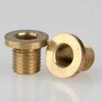Trompeten-Nippel M10x1x8 – Messing 12x10 mm, ohne...