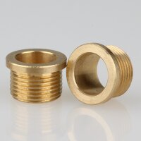 Trompeten-Nippel M13x1x8 – Messing 15x10 mm, ohne...