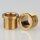 Trompeten-Nippel M13x1x10 – Messing 15x12 mm, ohne Verdrehschutz