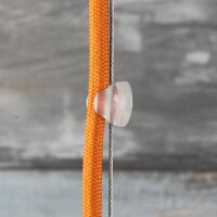 Kabel Seilhalter-Clip Kunststoff – transparent...