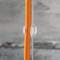 Kabel Seilhalter-Clip Kunststoff – transparent...