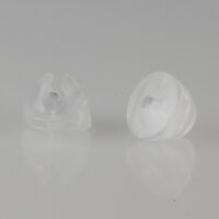 Kabel Seilhalter-Clip Kunststoff – transparent 18×16 mm