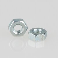 M3 Sechskantmutter – Metall verzinkt, DIN 934