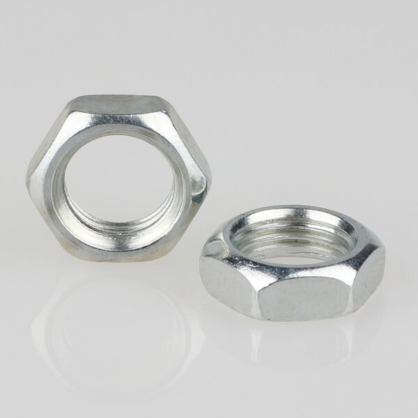 M10x1 Sechskantmutter – 14x5 mm, Metall verzinkt