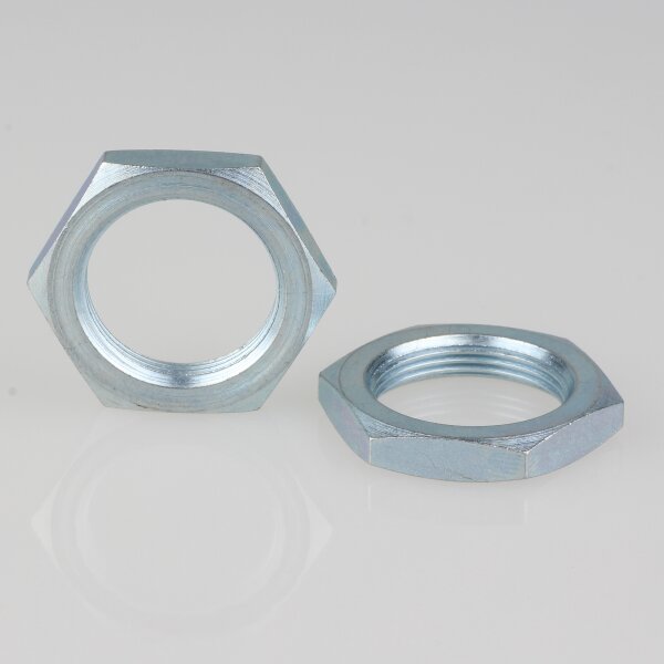 M20x1 Sechskantmutter – 27x5 mm, Metall verzinkt
