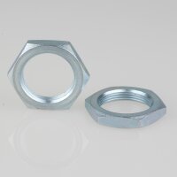 M20x1 Sechskantmutter – 27x5 mm, Metall verzinkt