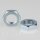 R1/4" Zoll Sechskantmutter – 19x5 mm, Metall verzinkt