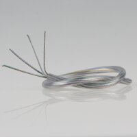 FEP/PVC-Lampenkabel transparent 4-adrig 4x0,75 mm²...