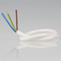 PVC-Lampenkabel weiß 3-adrig 3x1,0 mm² H05VV-F...