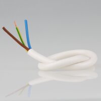 PVC-Lampenkabel weiß 3-adrig 3x1,5 mm² H05VV-F...