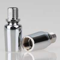 Lampen Kugelgelenk 16x37 mm, verchromt, M10x1...