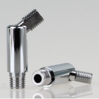 Lampen Dreh-Kippgelenk 10x38 mm, verchromt, M8x1...