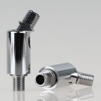 Lampen Dreh-Kippgelenk 13x44 mm, verchromt, M8x1...