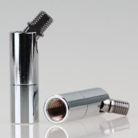 Lampen Dreh-Kippgelenk 13x52 mm, verchromt, M10x1...