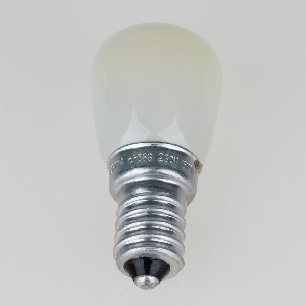E14 Kühlschrank-Glühlampe 15W matt – Radium, Birnenform, 230V, 110 lm