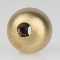 M10x1 Durchgangsgewinde – Messing Metallkugel...