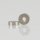 M3 Rundmutter – 7x2 mm, Metall vernickelt