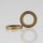 M13x1 Rundmutter – 19x3 mm, Metall Messing roh