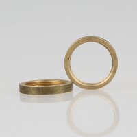 M16x1 Rundmutter – 19x3 mm, Metall Messing roh