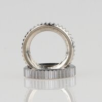 M10x1 Rändelmutter | Kordelmutter 13x2,5mm | Messing...