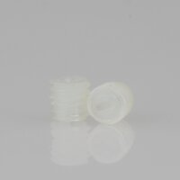 M4 Madenschraube DIN 551 Kunststoff Natur Länge 4mm...