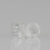 M6 Madenschraube DIN 551 Kunststoff Natur Länge 6mm...