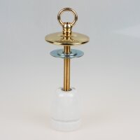 E27 Fassung Porzellan – Umbau-Set Messing für...