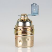 Winkel Metall 24 x 41,5 mm, verzinkt – für E27 und E14 Fassungen