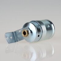 E27 Metall-Lampenfassung verzinkt – mit Winkel und...