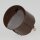 Schutzkontakt-Stecker Winkelstecker braun – 250V/16A – mit Schraubkontakten und Zugentlastung