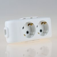 Panasonic 2-fach Tischsteckdose / Steckdosenleiste ohne...