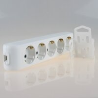 Panasonic 5-fach Tischsteckdose / Steckdosenleiste ohne...