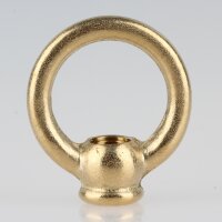Ringnippel Messing roh M10x1 Durchgangsgewinde –...