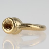 Ringnippel Messing roh M10x1 Durchgangsgewinde –...