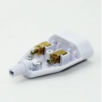 Bachmann Eurokupplung Europa-Flachkupplung weiss 250V/2A mit Schraubkontakte
