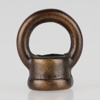 Ringnippel Messing Antik Fumé M10x1...