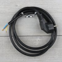 Anschlussleitung 1,5 m schwarz 3×1,5 mm²...