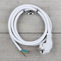 Anschlussleitung 3,0 m weiß 3×1,5 mm²...