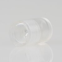 M10x1 Klemmnippel Zugentlastung Transparent mit Innengewinde aus Kunststoff