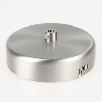 Lampen Metall Baldachin 100x25mm edelstahloptik für...