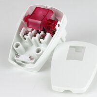 Schutzkontakt-Winkelstecker mit beleuchtetem...