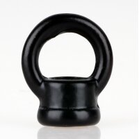 Ringnippel Messing schwarz M10x1 Durchgangsgewinde...