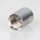 M10x1 Klemmnippel Zugentlastung aus Metall Verchromt mit Innengewinde
